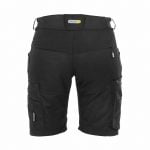 axis women work shorts with stretch black back