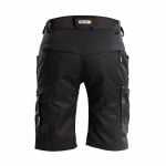 axis work shorts with stretch black back