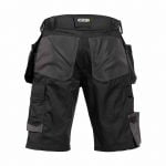 bionic shorts with holster pockets black anthracite grey back