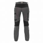 helix women work trousers with stretch anthracite grey black back