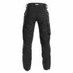 helix work trousers with stretch black back