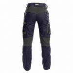 helix work trousers with stretch midnight blue anthracite grey back