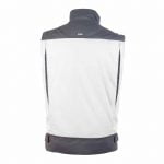 hulst two tone body warmer white cement grey back