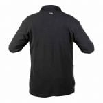 leon polo shirt black back