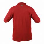 leon polo shirt red back