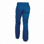 liverpool work trousers royal blue back