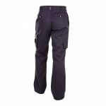 miami work trousers with knee pockets navy back