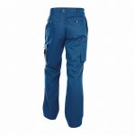 miami work trousers with knee pockets royal blue back