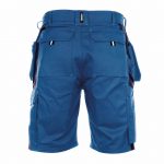 monza two tone shorts with holster pockets royal blue navy back