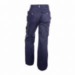 oxford trousers with holster pockets and knee pockets navy back