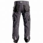 spectrum work trousers anthracite grey black back