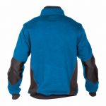 stellar sweatshirt azure blue anthracite grey back