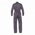 toronto flame retardant overall with knee pockets cement grey back