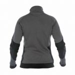 velox women sweatshirt anthracite grey black back