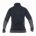 velox women sweatshirt midnight blue anthracite grey back