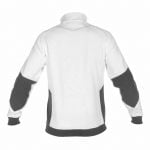 velox sweatshirt white anthracite grey back