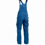 ventura brace overall with knee pockets royal blue back