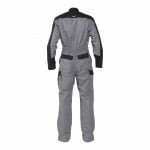 niort multinorm overall with knee pockets graphite grey black back