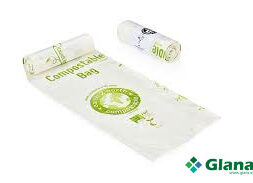 earth2earth® Compostable Liner 29inch x 39inch Ivory Clear 10 x10 Bags