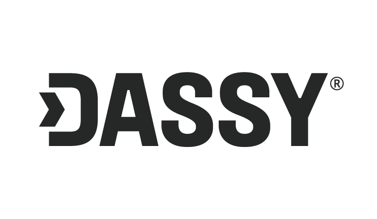 DASSY logo registrated DASSY Zwart op wit